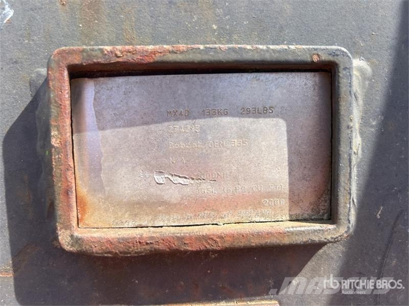 Bobcat MX4D Cleanup Godet de Curage Bucket دلاء