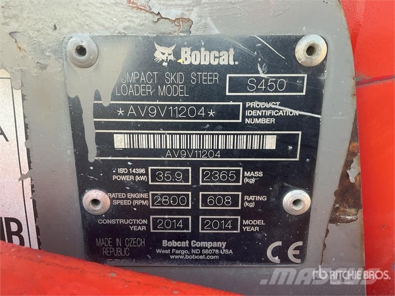 Bobcat S450 Skid steer loaders