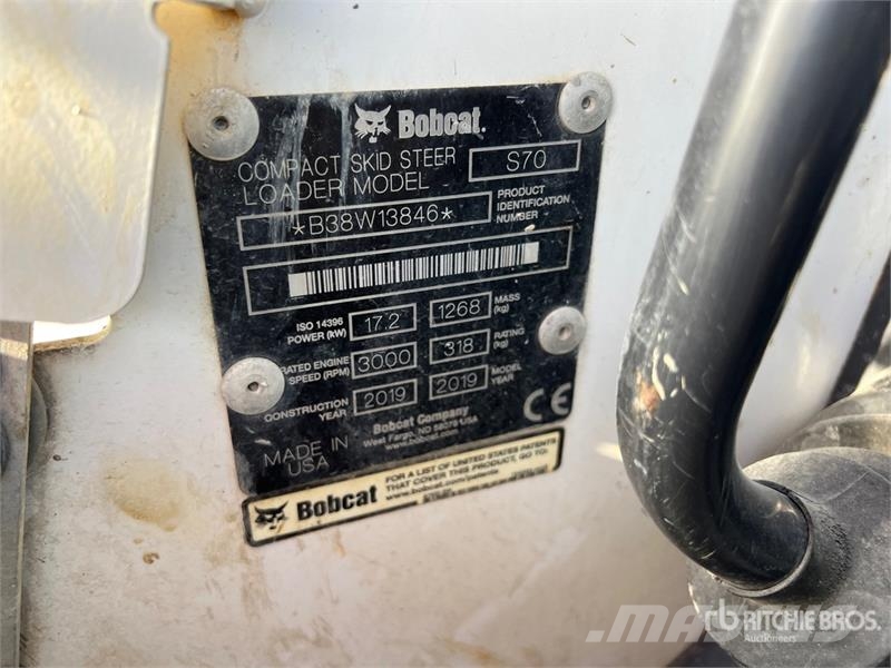 Bobcat S70 Liukuohjatut kuormaajat