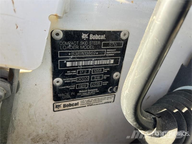 Bobcat S70 Liukuohjatut kuormaajat