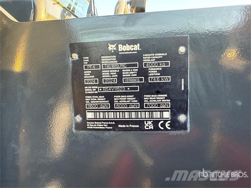 Bobcat T40.180SLPRC Telehandler مناولات متداخلة