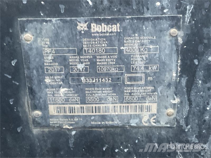 Bobcat T40180 Telehandler Verreikers