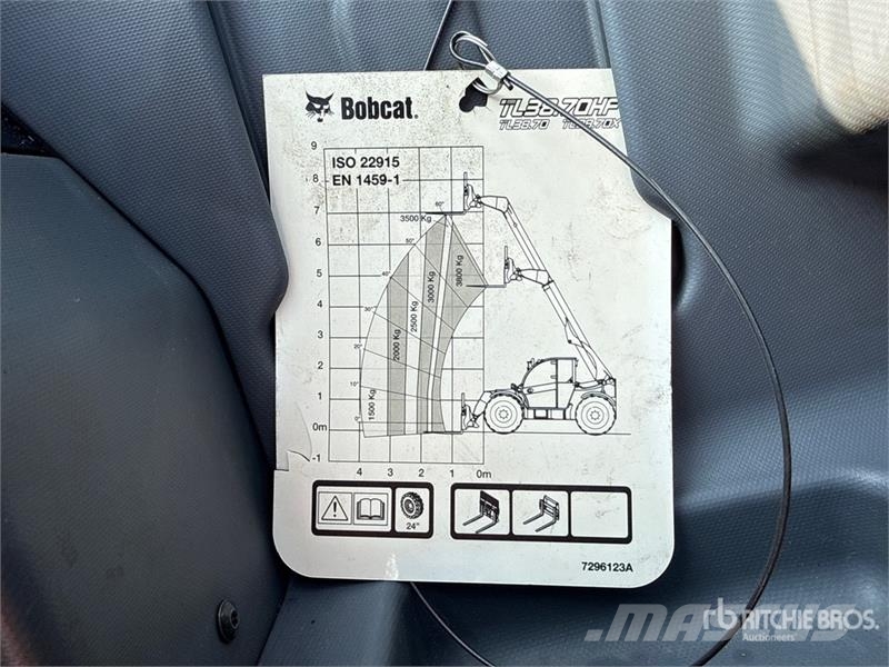Bobcat TL38.70BRD Telehandler مناولات متداخلة