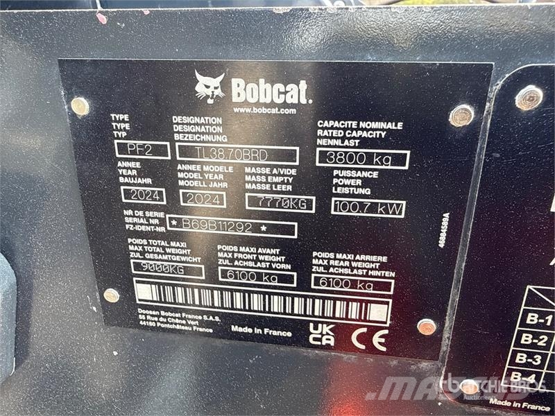 Bobcat TL38.70BRD Telehandler مناولات متداخلة