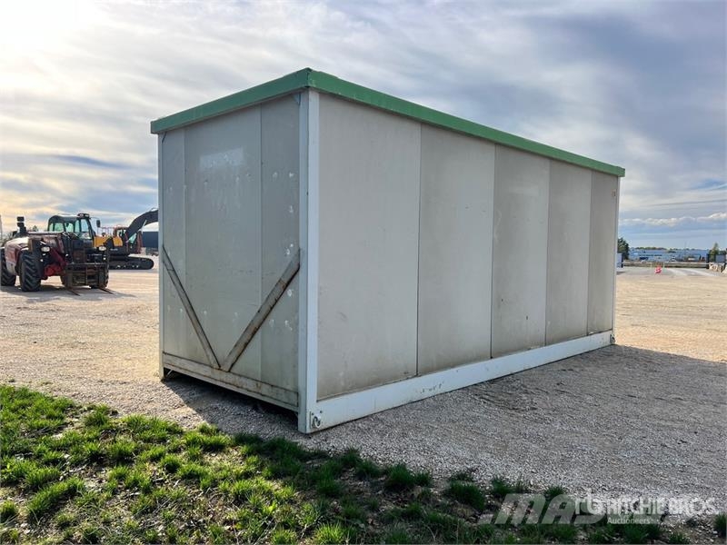 Bodard Bungalow De Chantier Roadwork Cabin Alte remorci