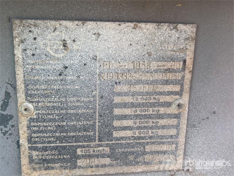 Bodex Kis 33 Mobile Cement Silo Інші причепи