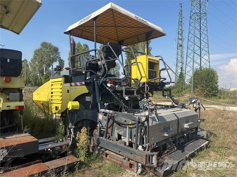 Bomag Bf691 Wheel Asphalt Paver Asfaltudlæggere