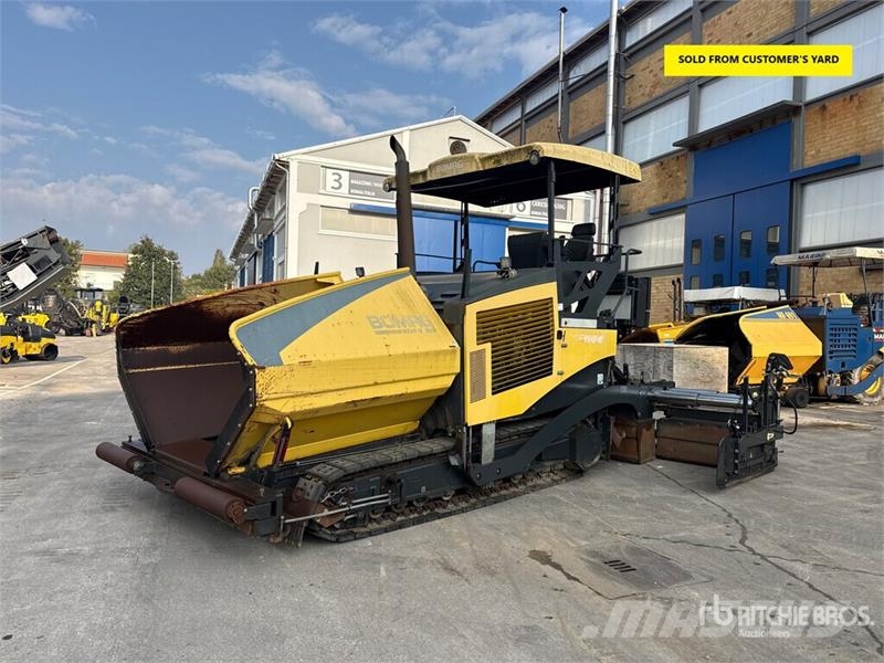 Bomag BF800C Track Asphalt Paver Επίστρωση ασφάλτου