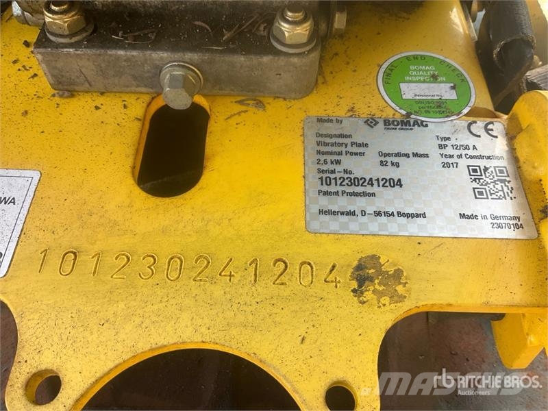 Bomag BP12/50 A Kompaktory
