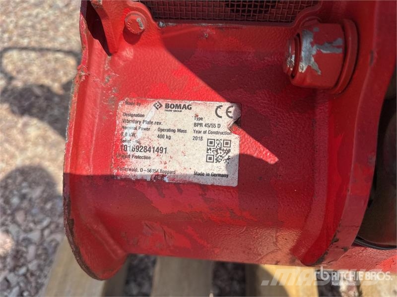 Bomag BPR 45/55D Plaque Vibrante Vibratory Plate Compact Vibrationsgeräte