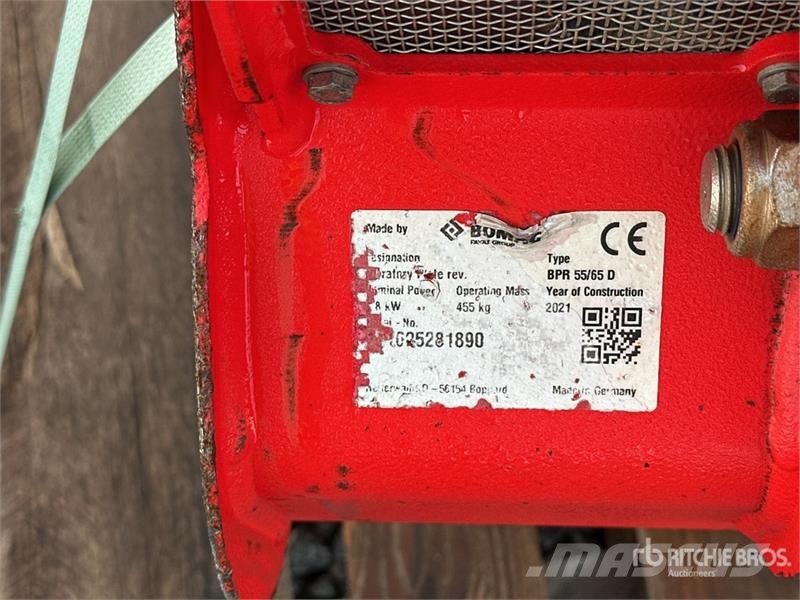 Bomag BPR55/65D Vibratory Plate Compactor Plate compactors