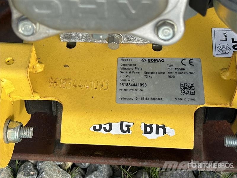 Bomag BVP12/50A Vibratory Plate Compactor Trilmachines