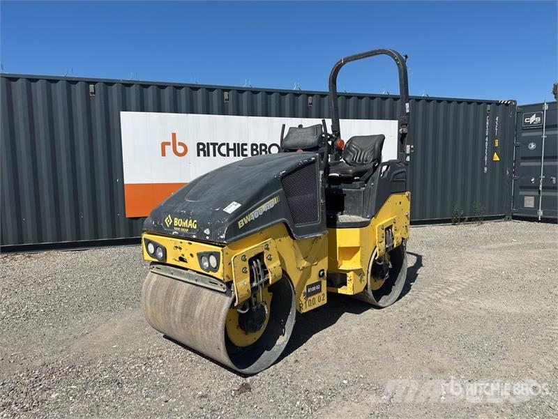 Bomag BW 100 AD-5 Compacteur Vibrant Tandem Double Drum Rouleaux tandem