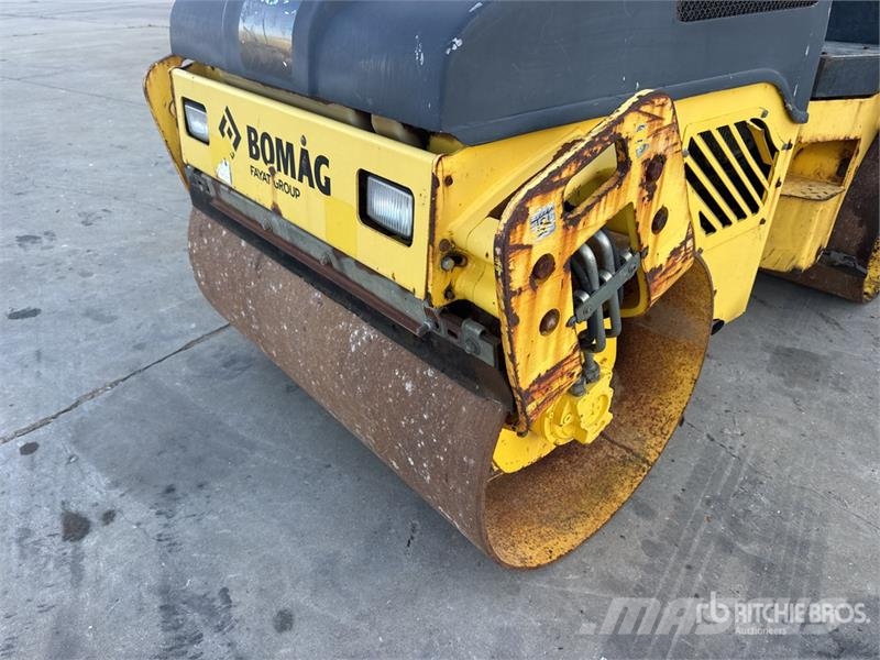 Bomag BW 120 AD-4 Compacteur Vibrant Tandem Double Drum Rouleaux tandem