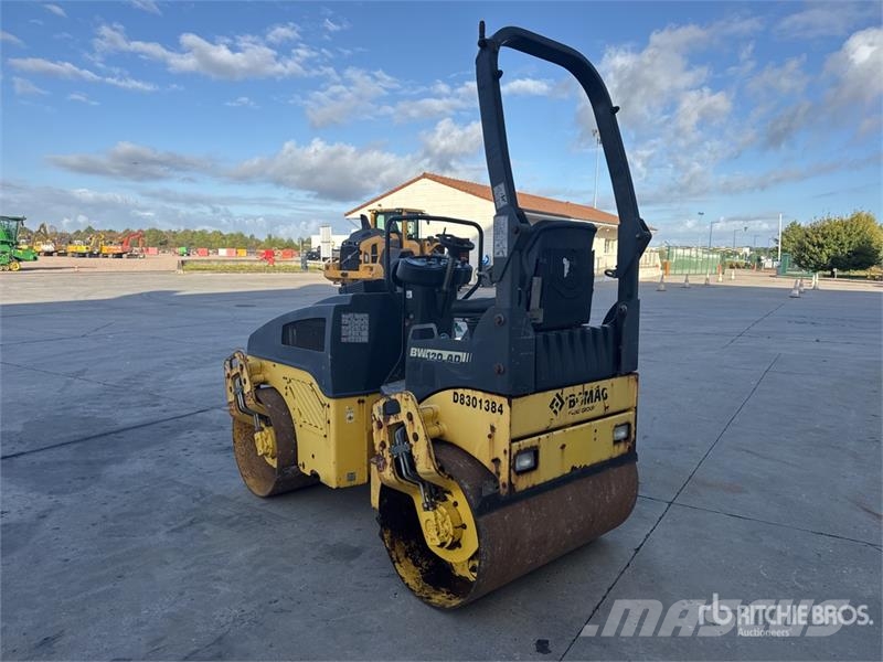 Bomag BW 120 AD-4 Compacteur Vibrant Tandem Double Drum Rouleaux tandem