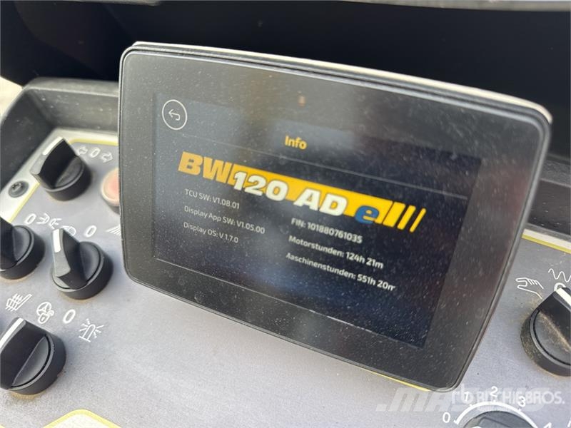 Bomag BW 120 ADe-5 Compacteur Vibrant Tandem Double Drum Rouleaux tandem