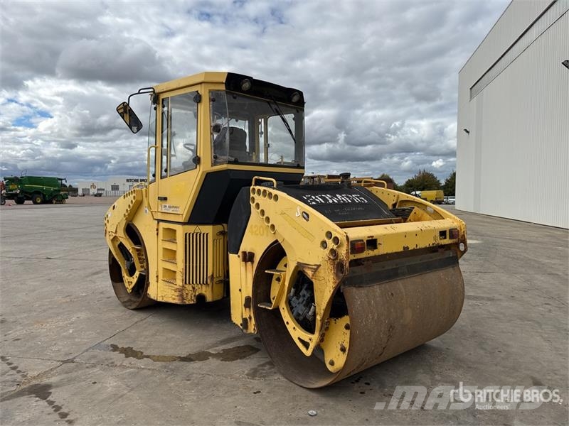 Bomag BW 161 AD-4 Compacteur Vibrant Tandem Double Drum Rouleaux tandem