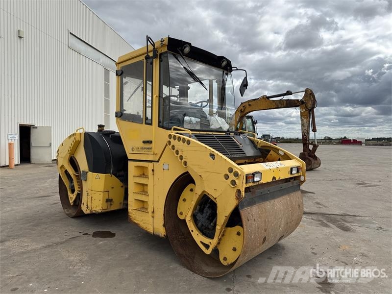 Bomag BW 161 AD-4 Compacteur Vibrant Tandem Double Drum Rouleaux tandem