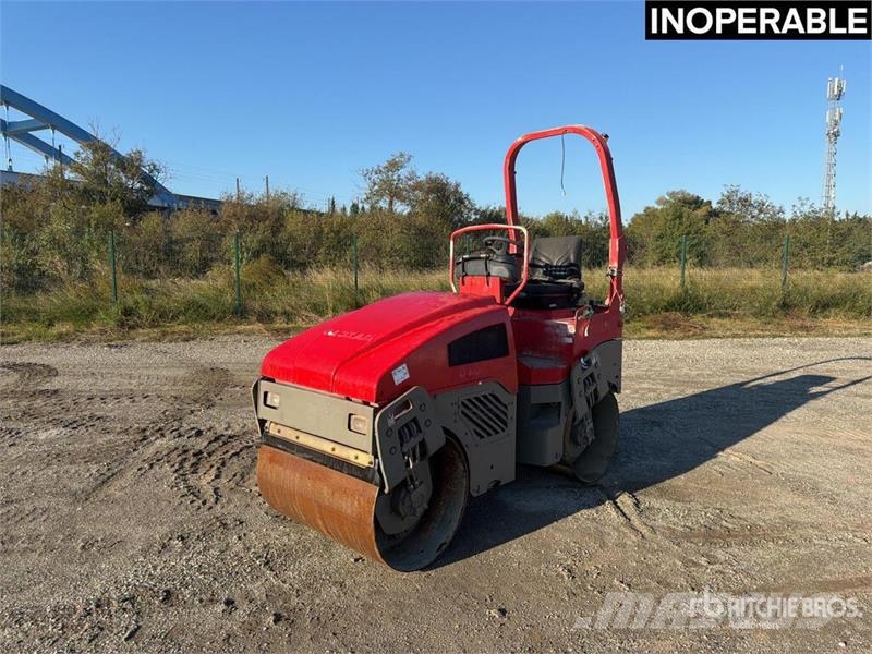 Bomag BW100AD-4 Compacteur Vibrant Tandem Double Drum Ro مداحل ثنائية الاسطوانة