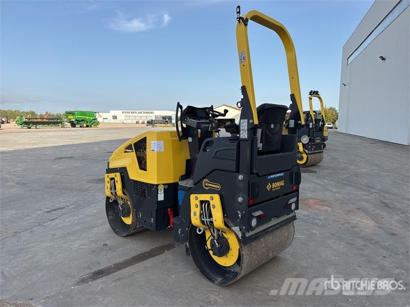 Bomag BW100ADe-5 Compacteur Vibrant Tandem Electrique El Twin drum rollers