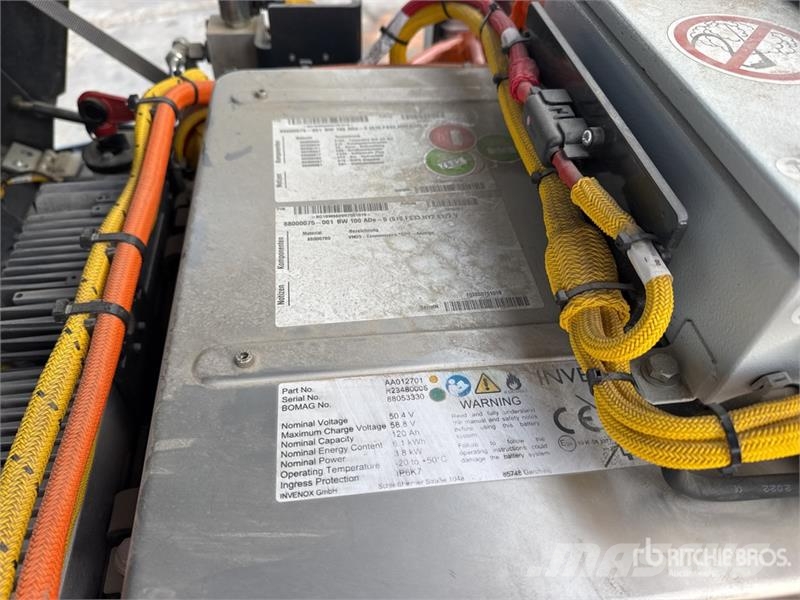 Bomag BW100ADe-5 Compacteur Vibrant Tandem Electrique El Twin drum rollers