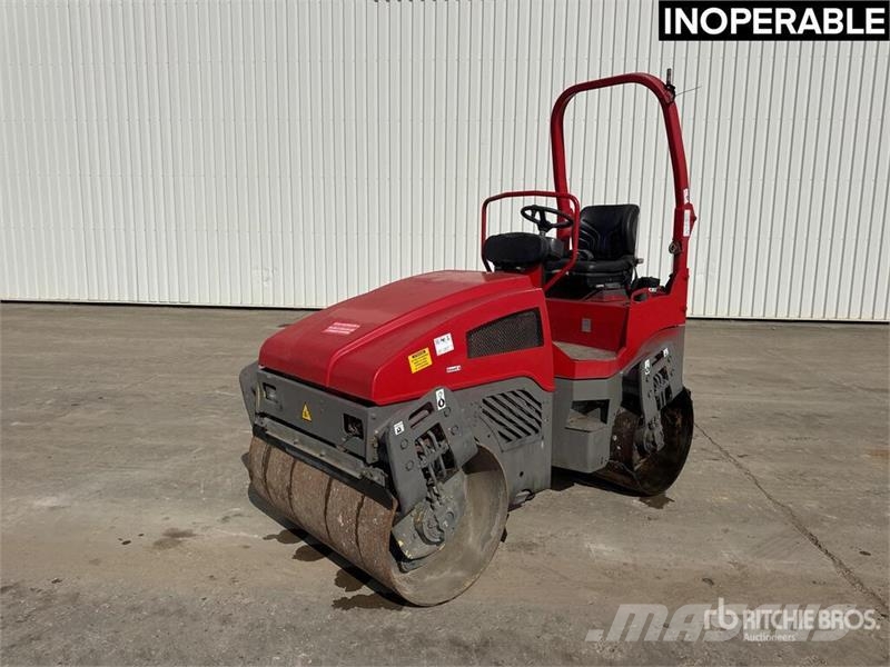 Bomag BW120AD-4 Compacteur Vibrant Tandem Double Drum Ro Rodillos de doble tambor