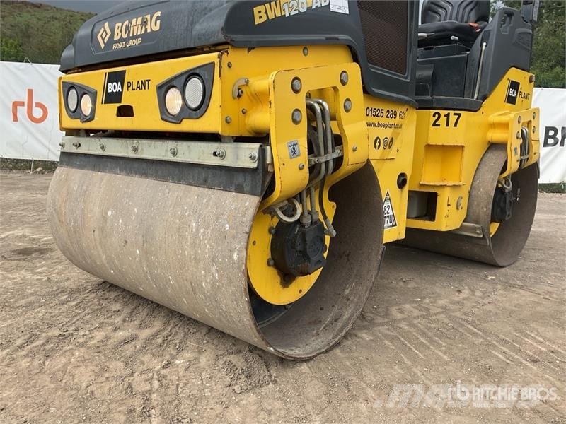 Bomag BW120AD-5 Double Drum Roller مداحل ثنائية الاسطوانة