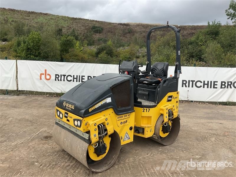 Bomag BW120AD-5 Double Drum Roller مداحل ثنائية الاسطوانة