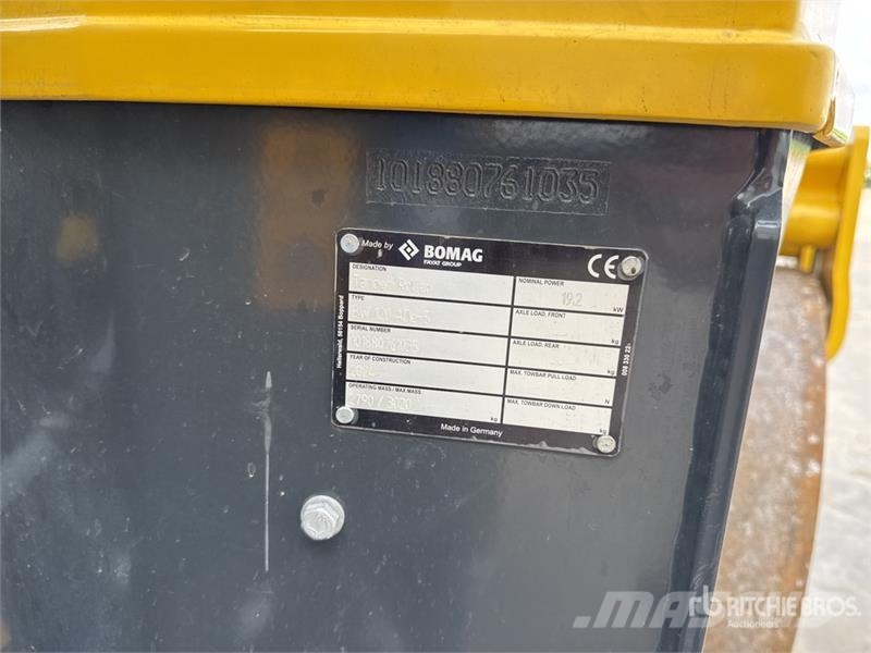 Bomag BW120ADe-5 Compacteur Vibrant Tandem Double Drum R Tandem Valser