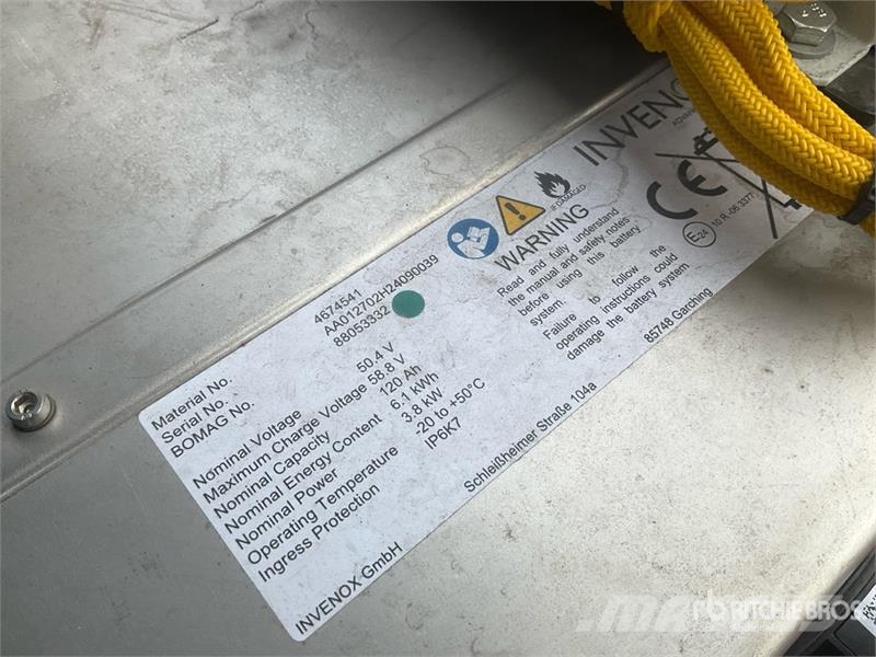 Bomag BW120ADe-5 Electric Double Drum Roller Valjci sa duplim bubnjem
