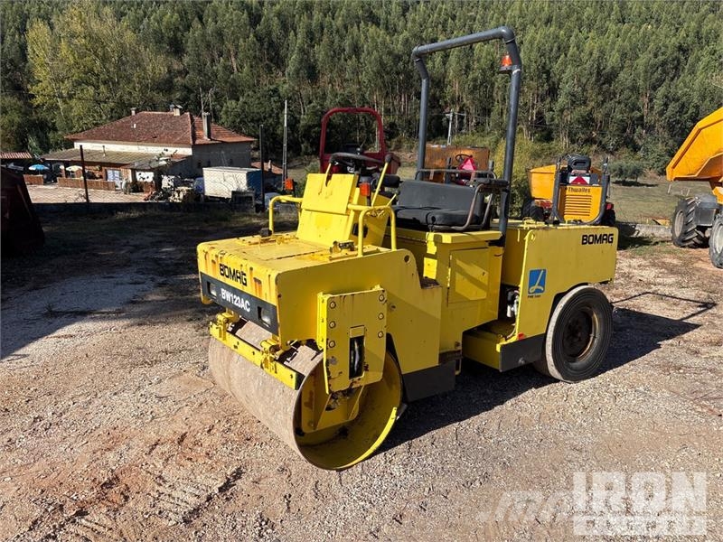 Bomag BW123AC Combination Roller مداحل مزدوجة