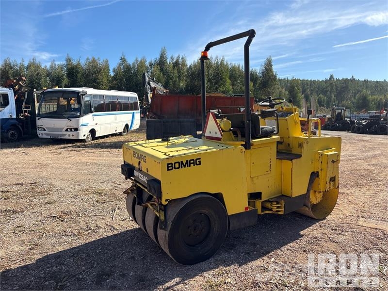 Bomag BW123AC Combination Roller مداحل مزدوجة