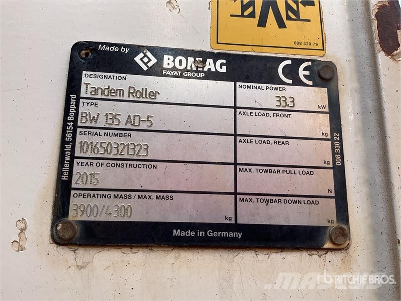 Bomag BW135AD-5 Twin drum rollers