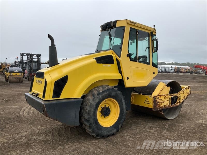 Bomag BW177DH-4 Smooth Drum Compactor Грунтові котки