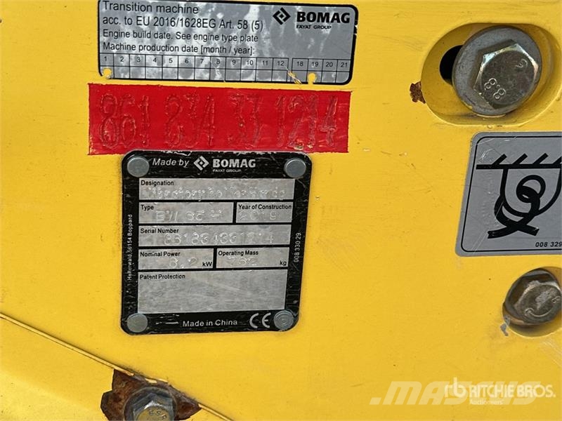 Bomag BW65 Double Drum Roller Dvojni valjarji