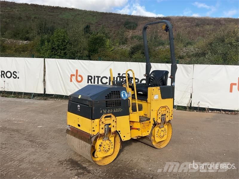 Bomag BW80ADH-2 Double Drum Roller Divvalču grunts veltņi