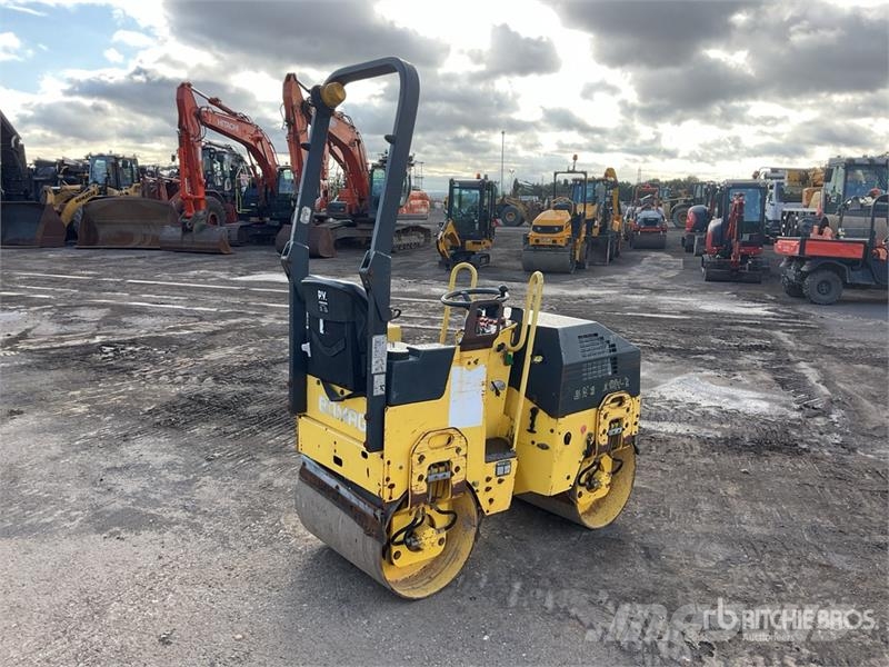 Bomag BW80ADH-2 Double Drum Roller Divvalču grunts veltņi