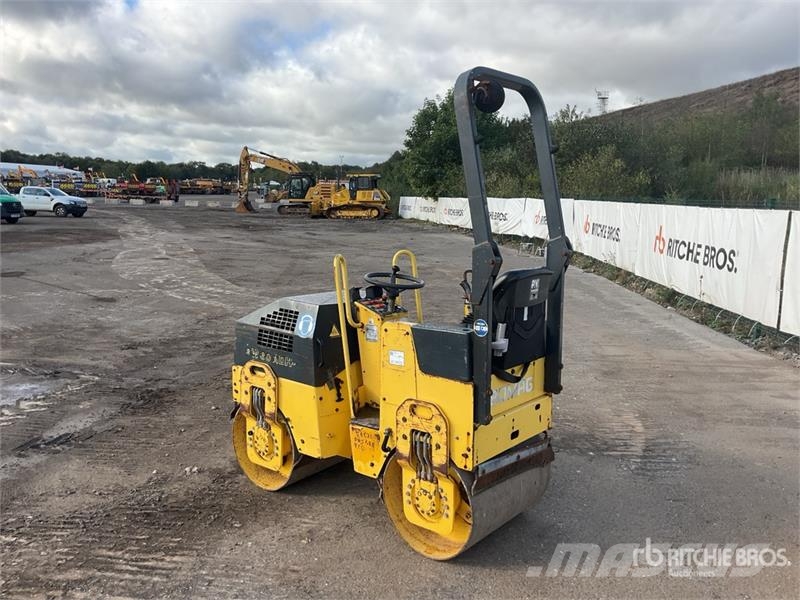 Bomag BW80ADH-2 Double Drum Roller Divvalču grunts veltņi