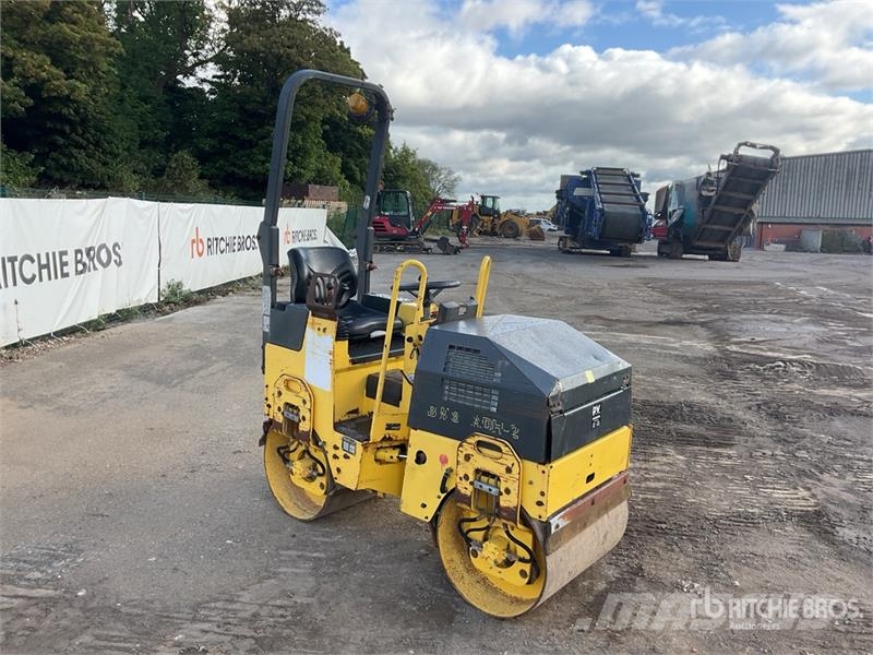 Bomag BW80ADH-2 Double Drum Roller Divvalču grunts veltņi