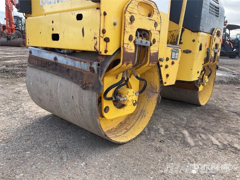 Bomag BW80ADH-2 Double Drum Roller Divvalču grunts veltņi