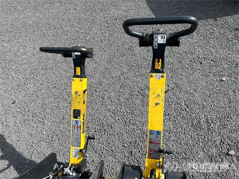 Bomag of (1) Bomag BPR25/40D & (1) 2022 BOMAG BPR 40/60 Ubijaki wibracyjne