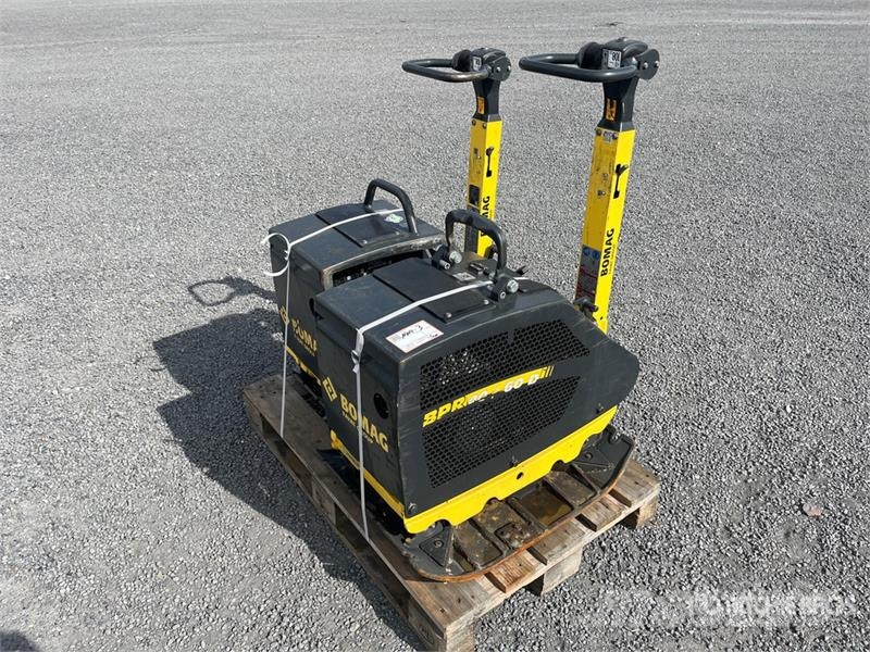 Bomag of (1) Bomag BPR25/40D & (1) 2022 BOMAG BPR 40/60 Ubijaki wibracyjne