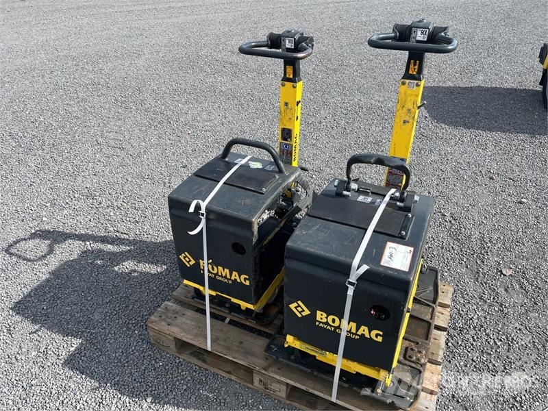 Bomag of (1) Bomag BPR25/40D & (1) 2022 BOMAG BPR 40/60 Ubijaki wibracyjne