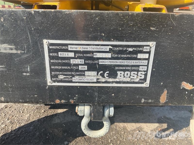 Boss X3X Electric Scissor Lift Підйомники-ножиці