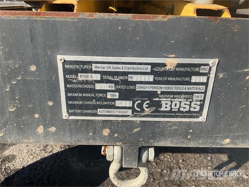 Boss X3X Electric Scissor Lift Підйомники-ножиці