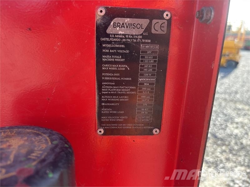 Bravi Leonardo HD Outdoor Vertical Mast Lift Vertikālie pacēlāji