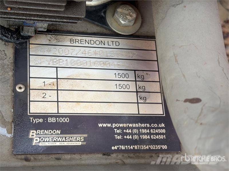 Brendon Nettoyeur Haute Pression Sur Remorque Pressure Was Light pressure washers