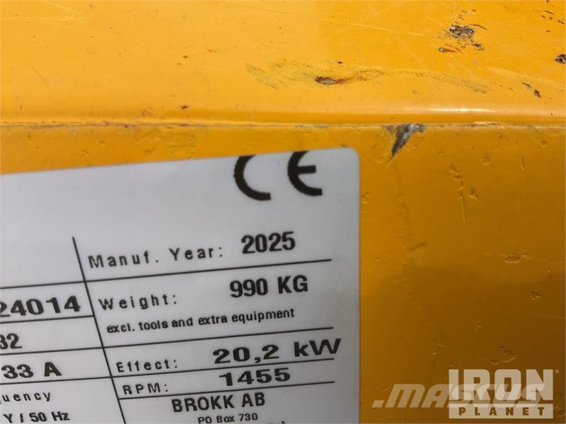 Brokk 130 Electric Demolition Robot 建設機械 - その他
