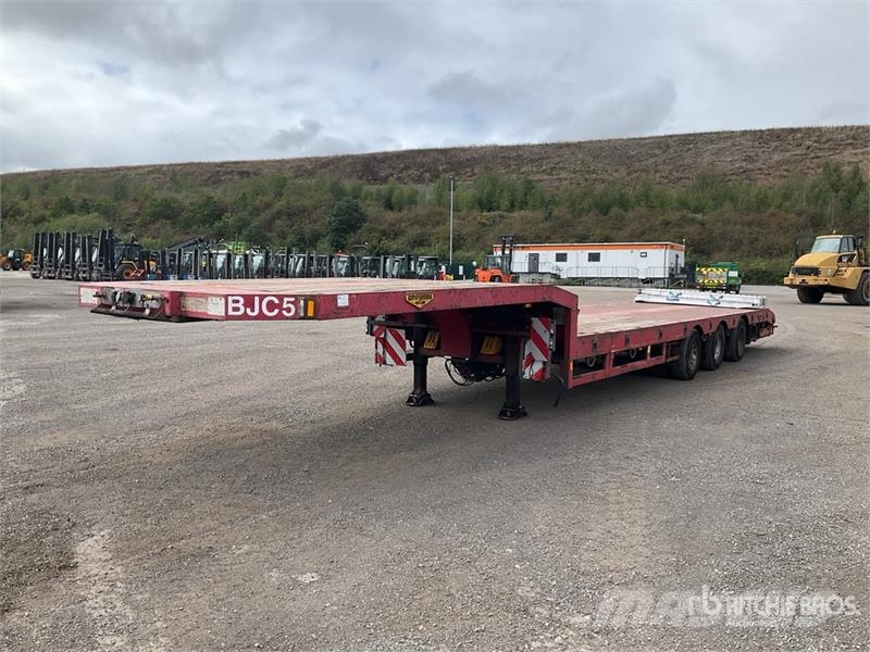 Broshuis Tri/A Extender Lowboy Trailer Tieflader