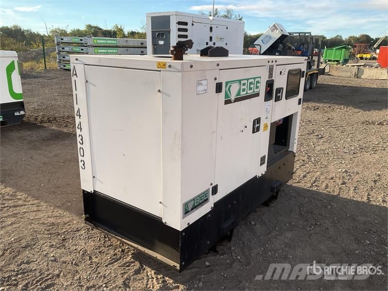 Bruno G45 40 kVA Skid-Mounted Generator Set Dieselgeneratorer